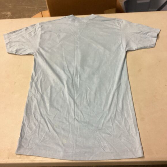 USS John F Kennedy United States Ship T-Shirt - Medium - Light Blue - Picture 4 of 6